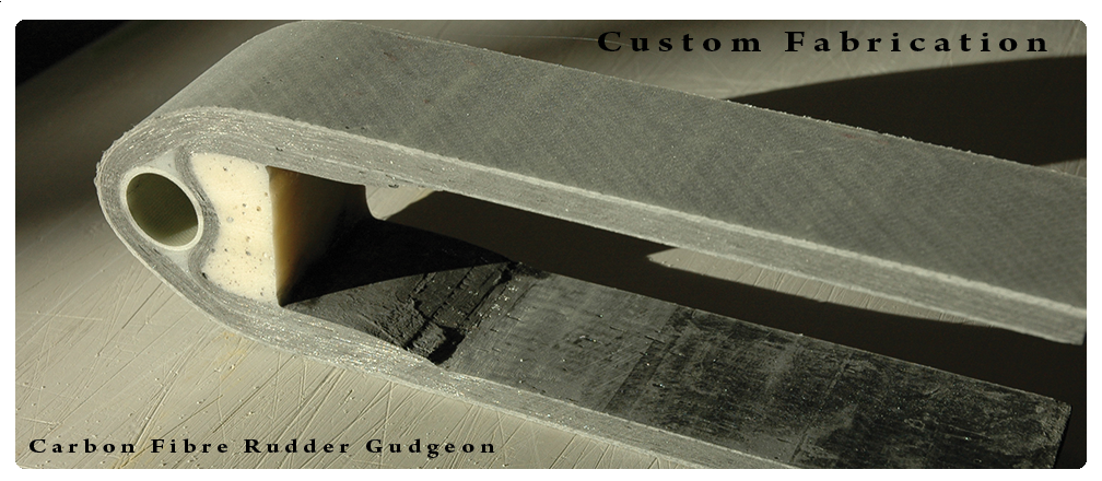 Carbon Fibre Rudder Gudgeon