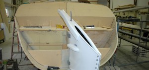 Custom Yacht Build Rudder