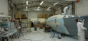 Painting New Fibreglass Hull